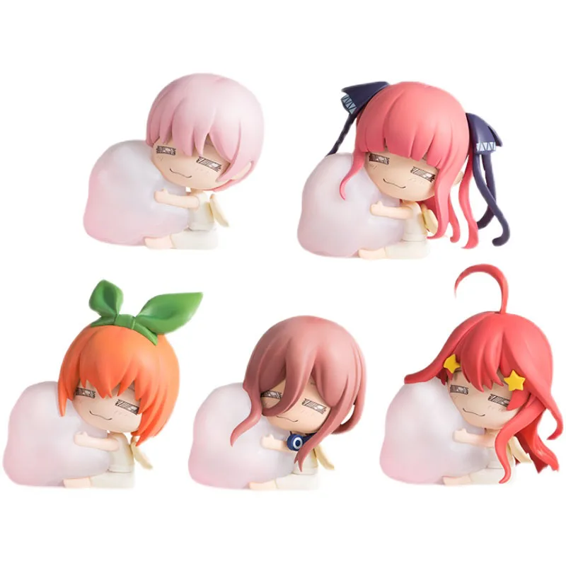 

Pre-Sale Q Version Anime Figure One At Random The Quintessential Quintuplets Figurines Periphery Model Ornaments Toys Gift Doll