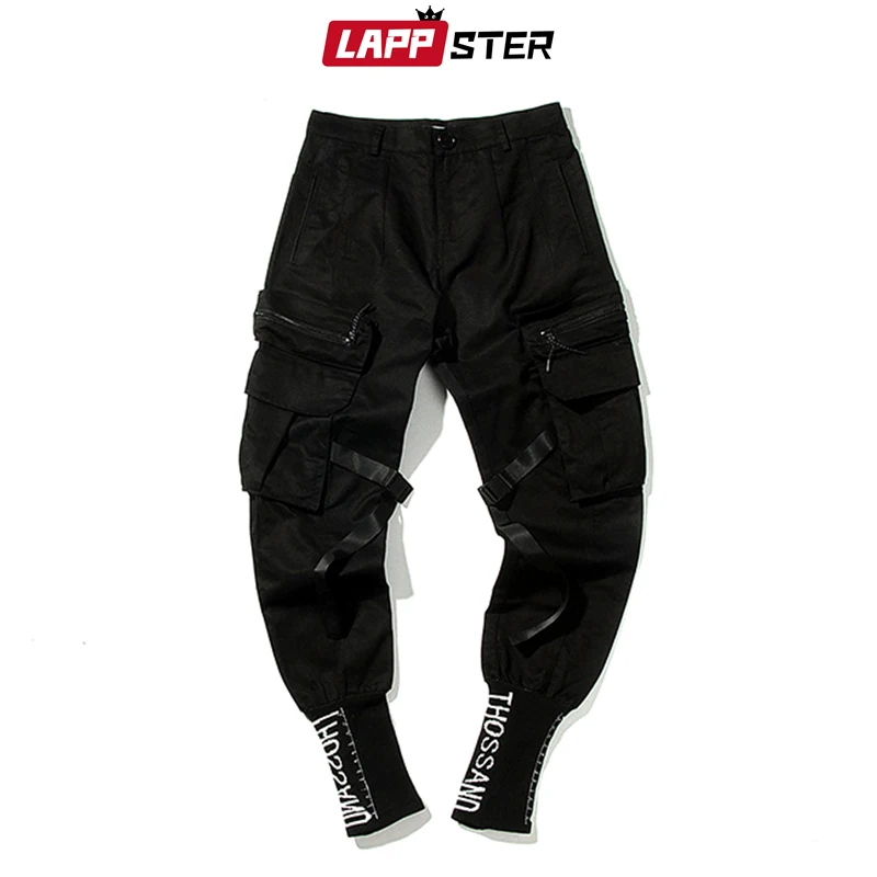 Мужские камуфляжные брюки-карго LAPPSTER в стиле хип-хоп Харадзюку спортивные брюки