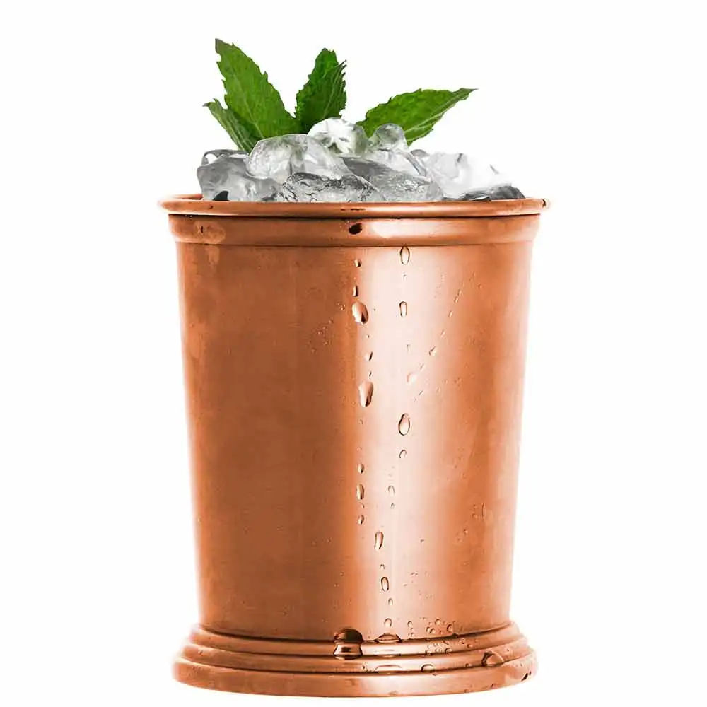 Copper Plated Мята Julep чашка из нержавеющей стали Коктейльная кружка чашка смешанные напитки чашка мартини Мохито напиток бар пивная кружка для вечеринки кружки - Цвет: Copper Plated