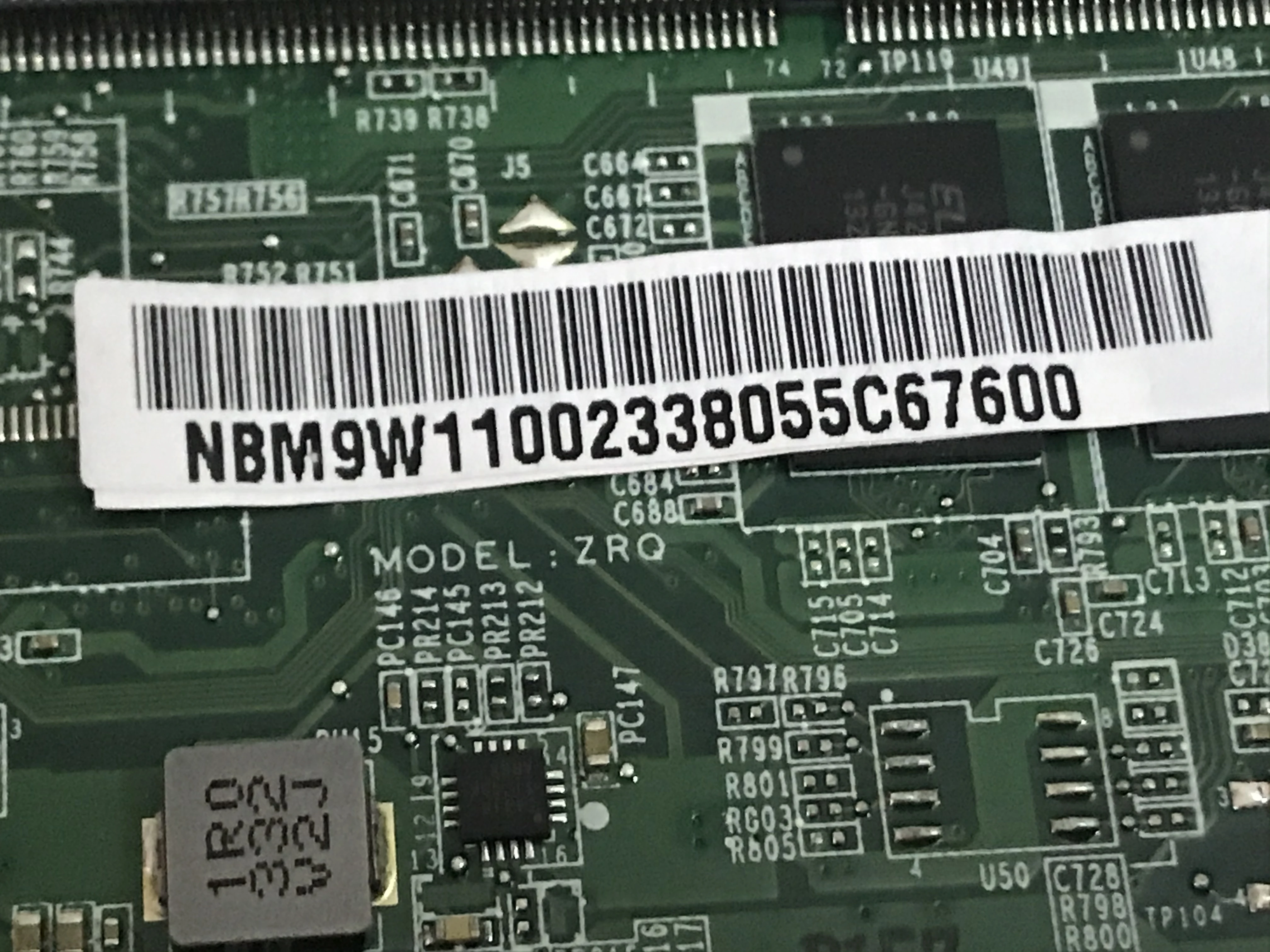 

100% WORKING,NBM9W11002 ,DAZRQMB18F0 MOTHERBOARD For ACER V7-582PG MAINBOARD ONBOARD I7 CPU + GT720M + 4 GB RAM