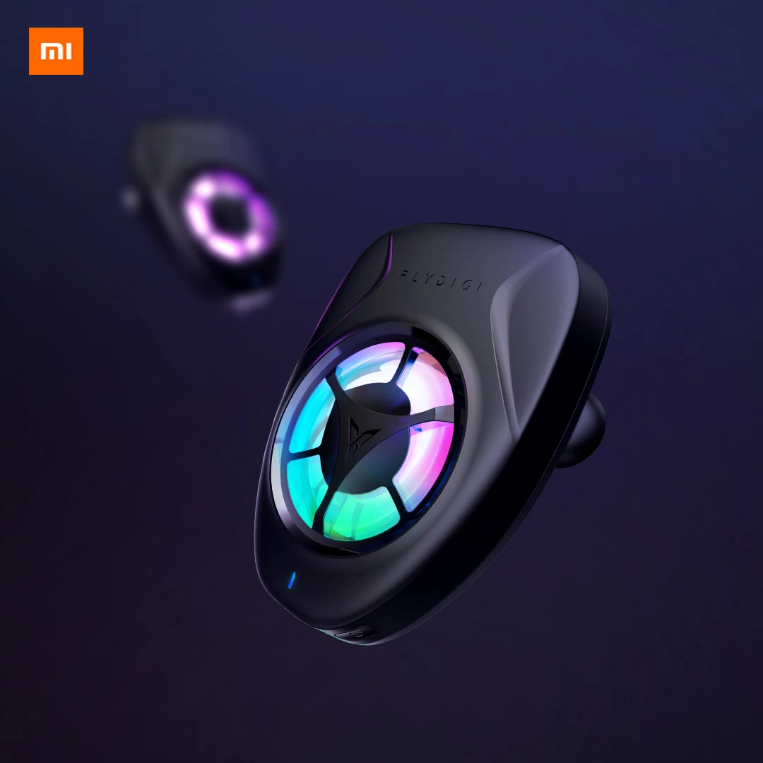 Мобильный телефонный радиатор Xiaomi Mijia Youpin Feizhi Beewing черный Третий механизм сильный ветер самоградиентный Блик