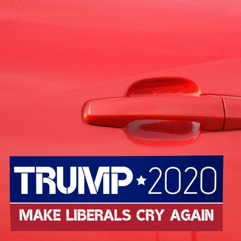10 шт. Стикеры для кузова автомобиля Дональд Трамп 2020|Флажки вымпелы и конфетти| |