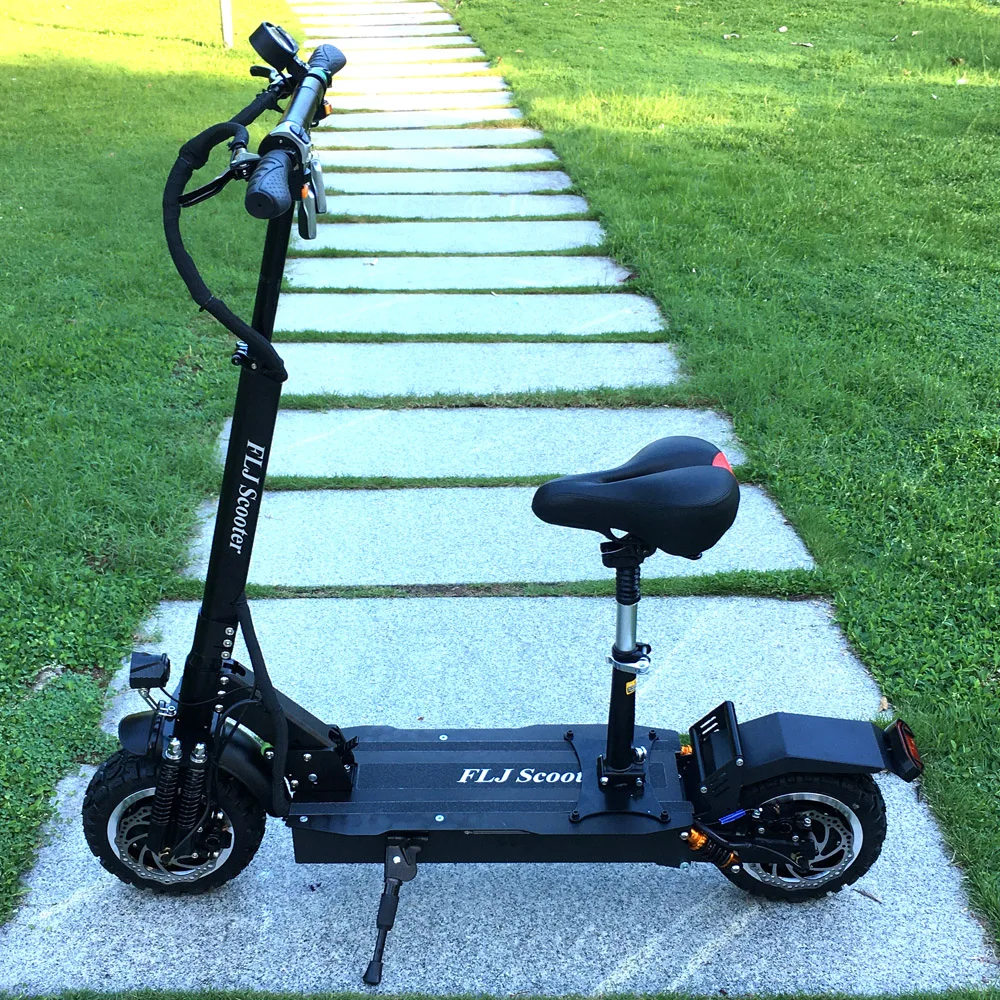 Электрический скутер 3200 Вт 11 дюймов двойной мотор складной | Спорт и развлечения