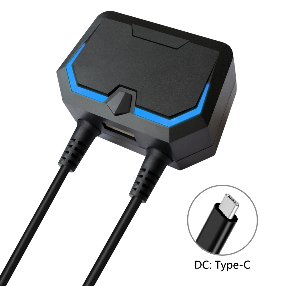 Светодиодный индикатор USB EU/USA/UK Plug адаптер переменного тока с портом Micro/type-C для PS4/X-ONE/nintendo переключатель геймпад