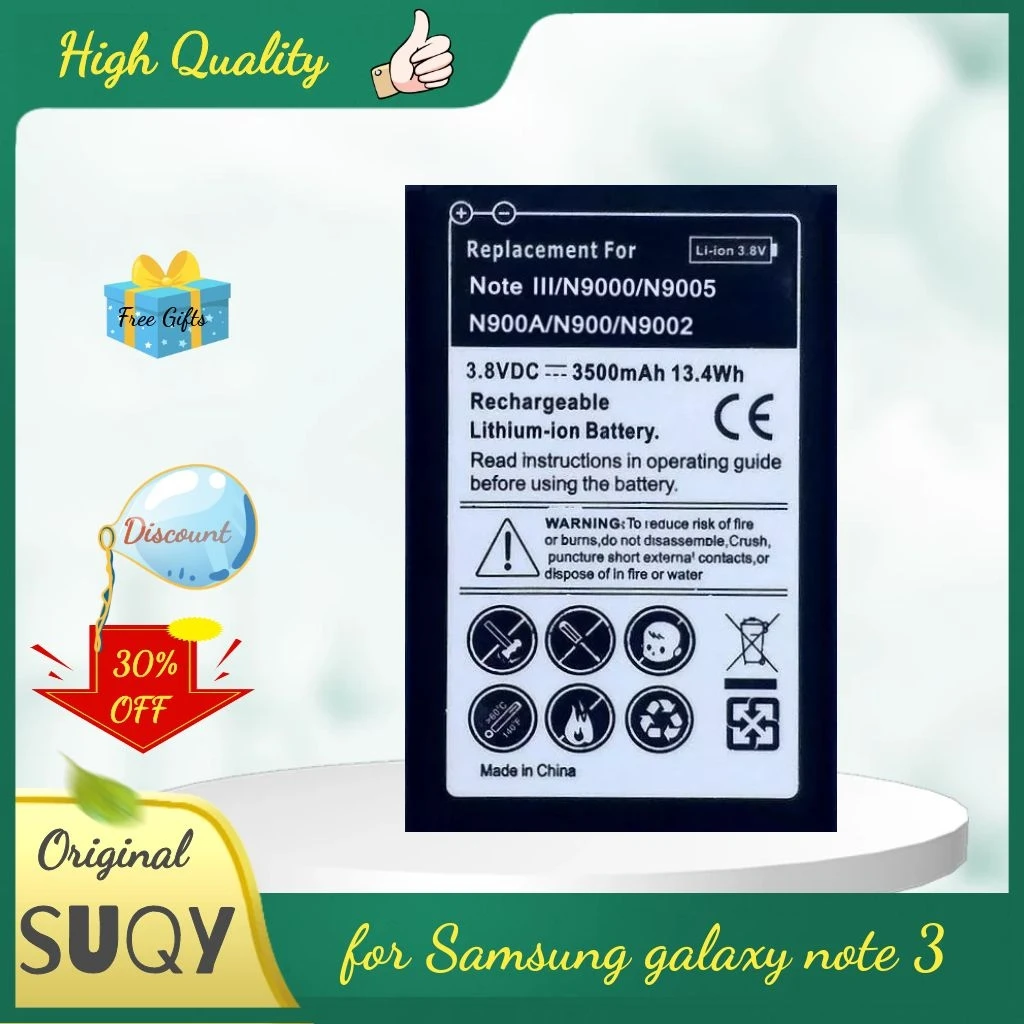 

Аккумулятор 3500 мАч для Samsung note 3 b800be, аккумулятор Расширенный для Samsung galaxy note 3, оригинальный аккумулятор N900A/T/P B800BC/BU