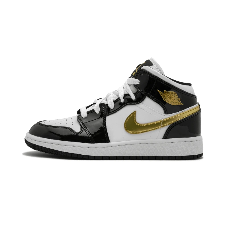Nike Air Jordan 1 оригинальная обувь для детей Новое поступление детская Баскетбольная обувь удобные спортивные кроссовки# BQ6931-007