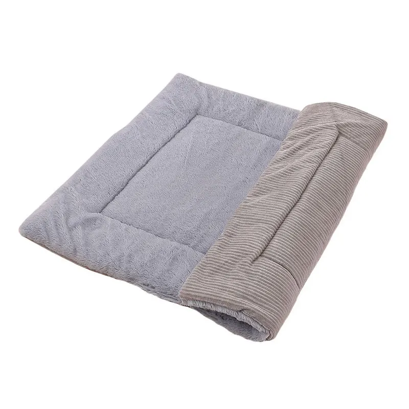 

Pet Mat Warm Autumn and Winter Dog Blanket Positive and Negative Dual-purpose Dog Blanket Cat Litter Kennel Pet Supplies