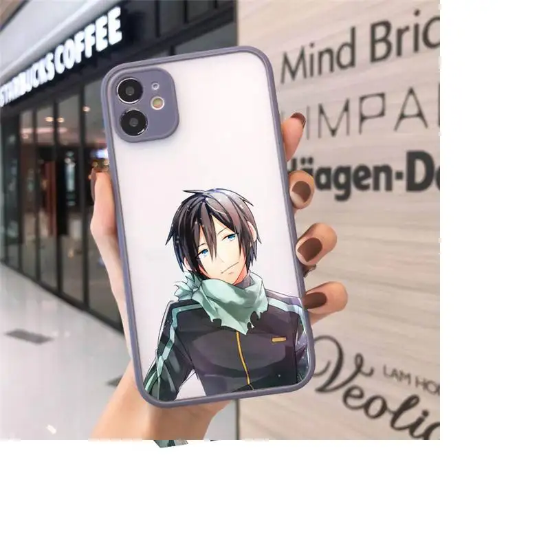 

Japan anime Yato Noragami Phone Cases matte transparent For iphone 7 8 11 12 plus mini x xs xr pro max cover