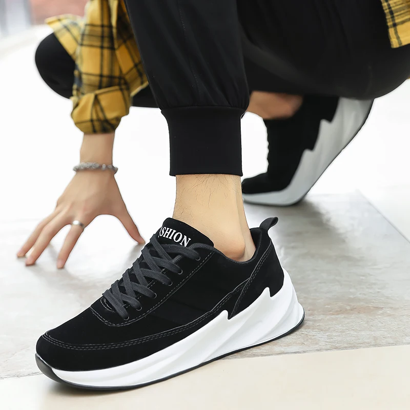 Мужские воздухопроницаемые кроссовки shark повседневная обувь на плоской подошве