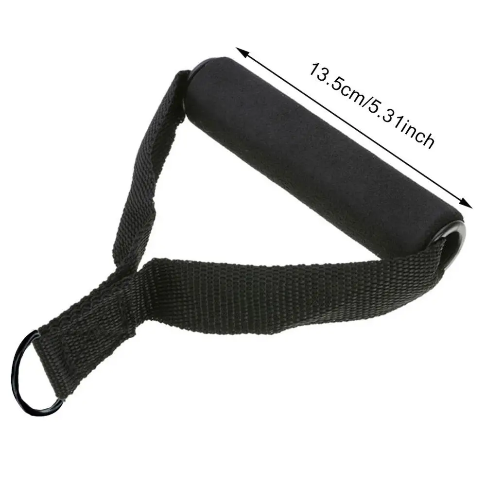 2 шт. нейлоновый трос ручка кабель кроссовер тренажерный зал машина