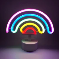 led neon modeling lights rainbow decorative lights multi functional practical convenient home festive atmosphere lamp