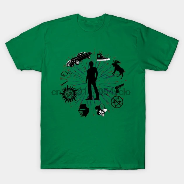 Мужская футболка с Сэмом винчестером женская | одежда