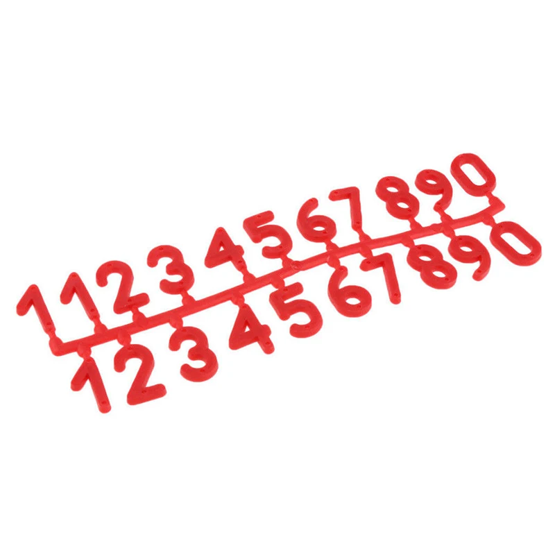 1 комплект с маркировочным номером пчелиного улей красный пластиковый пчеловод