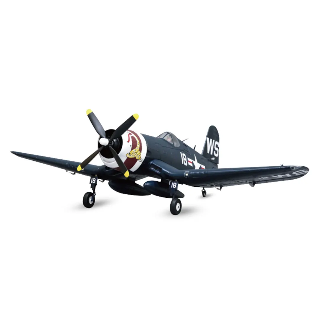 Новый горячий 1100 мм F4U 4 Corsairs Fighter RC модель самолета в сборе Fixedwing самолет (без