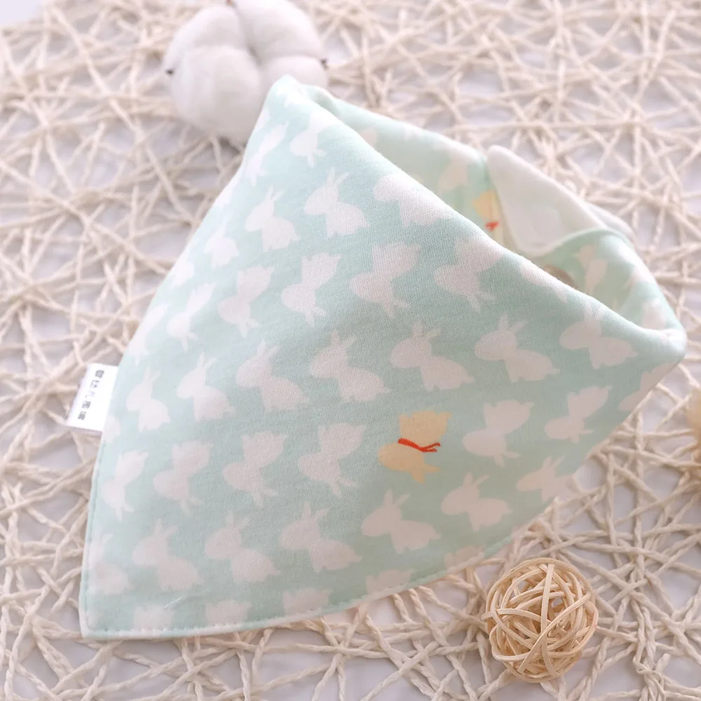 Детская Хлопковая повязка-слюнявчик треугольная водонепроницаемая | одежда и