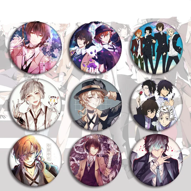 Аниме Единорог значки собак на рюкзак с рисунком из аниме значок булавке