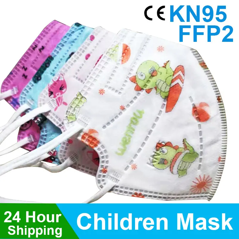 Детская маска для лица KN95mask маски рта KN95 детей FFP2 Детские многоразовая детская