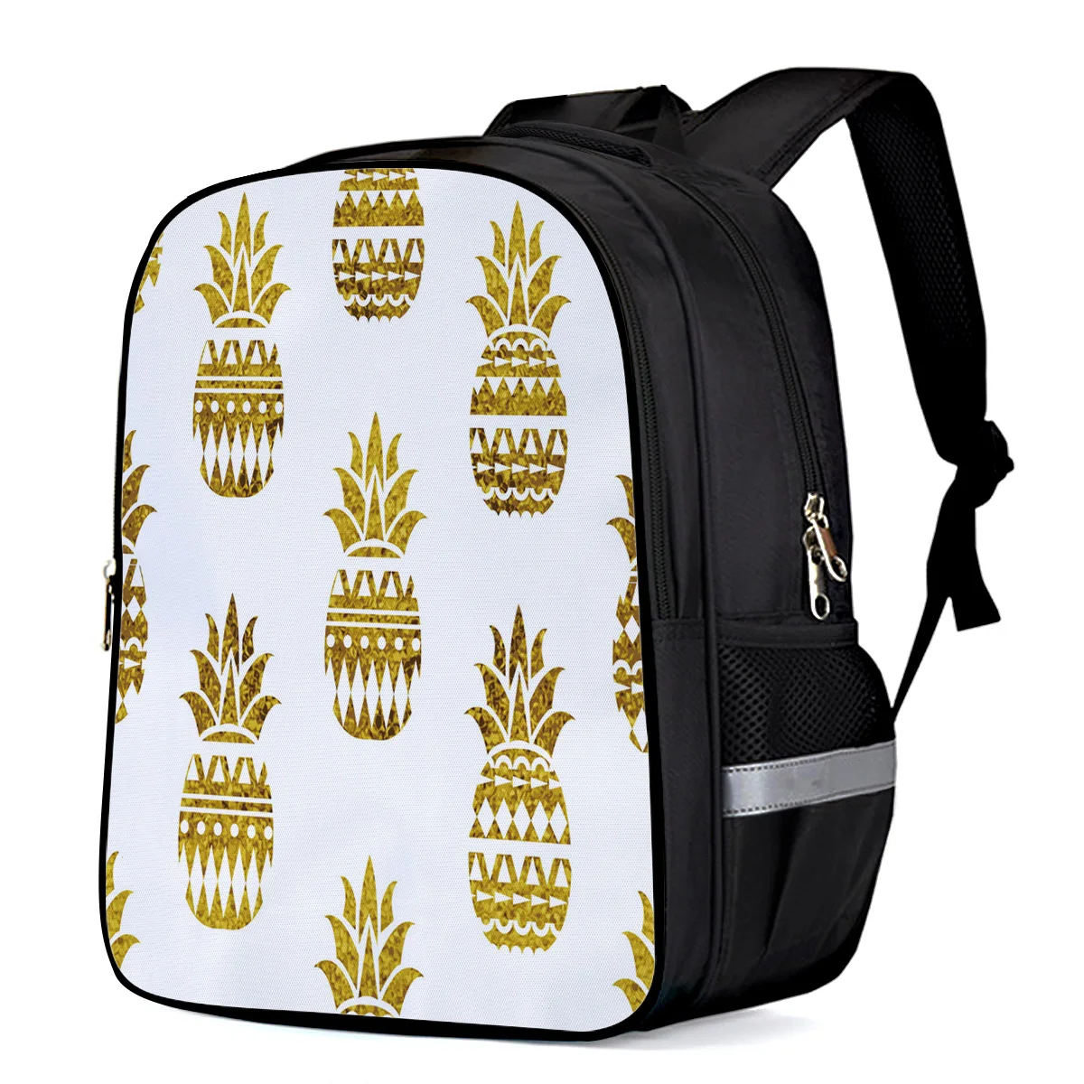Желтый рюкзак с ананасами детские школьные сумки для малышей мальчиков и девочек