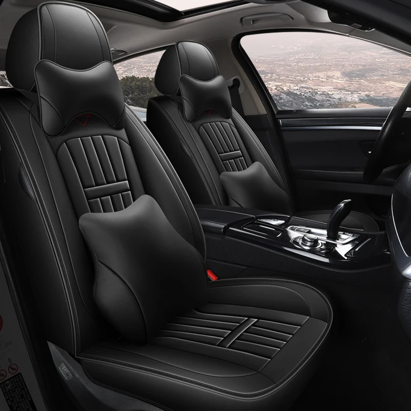 Пленка с полным покрытием из эко кожи авто чехлы сидений искусственной для