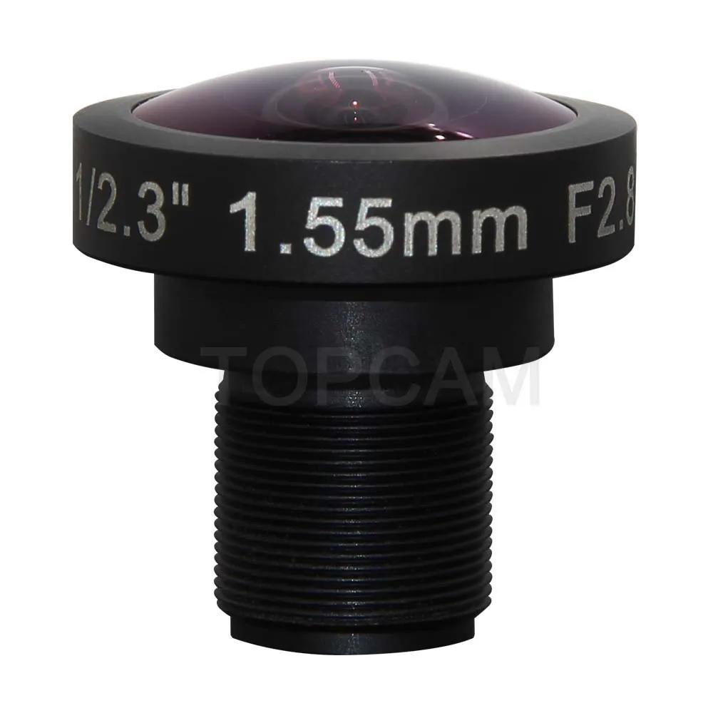 Объектив 2 МП 1 55 мм M12 1/2.3 &quotF2.8 объектив рыбий глаз широкоугольный для IP Камеры