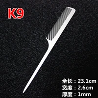 1pc hot hairdressing tools professional barber cutting comb haircut stainless steel comb