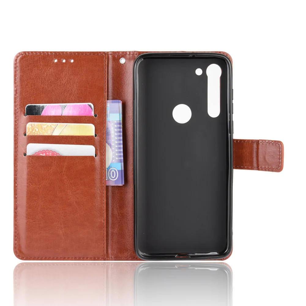 

For Motorola Moto G8 Power Case Wallet Flip Style Glossy Skin PU Leather Phone Cover For Motorola Moto G8 Power XT2041-4 Case