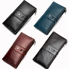 Женский кошелек из кожи женские кошельки кожаный женский клатч Сумки тонкий кошелек для телефона с монетницей для женщин кошелек на Хэллоуин кошельки