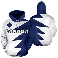 canada flag hoodie for man 3d all over printed casual autumn unisex hoodi dropship zipper pullover womens sweatshirt