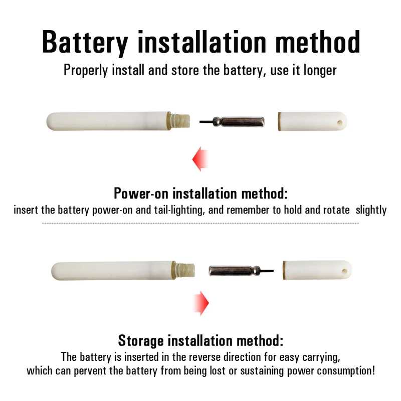 Светящаяся Удочка Электронная светодиодная Ночная подсветка Съемная