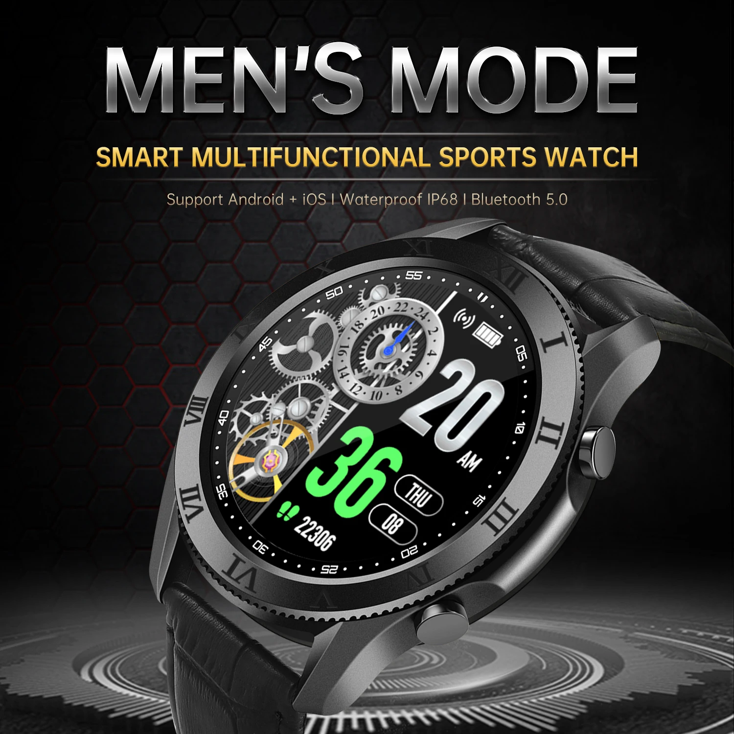 2021 new 1 35inch screen bluetooth smart watch women music sports for samsung galaxy watch 1 amazfit smart watch men apple watch free global shipping