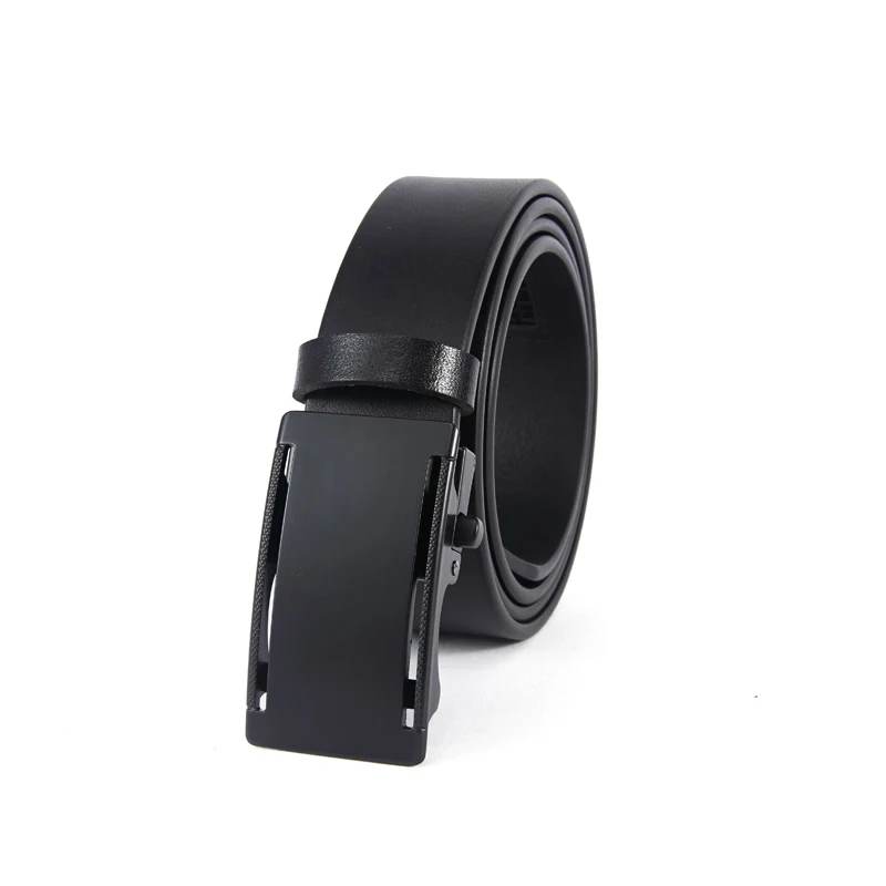 Мужской ремень из натуральной кожи автоматическая пряжка Воловья кожа Мужская