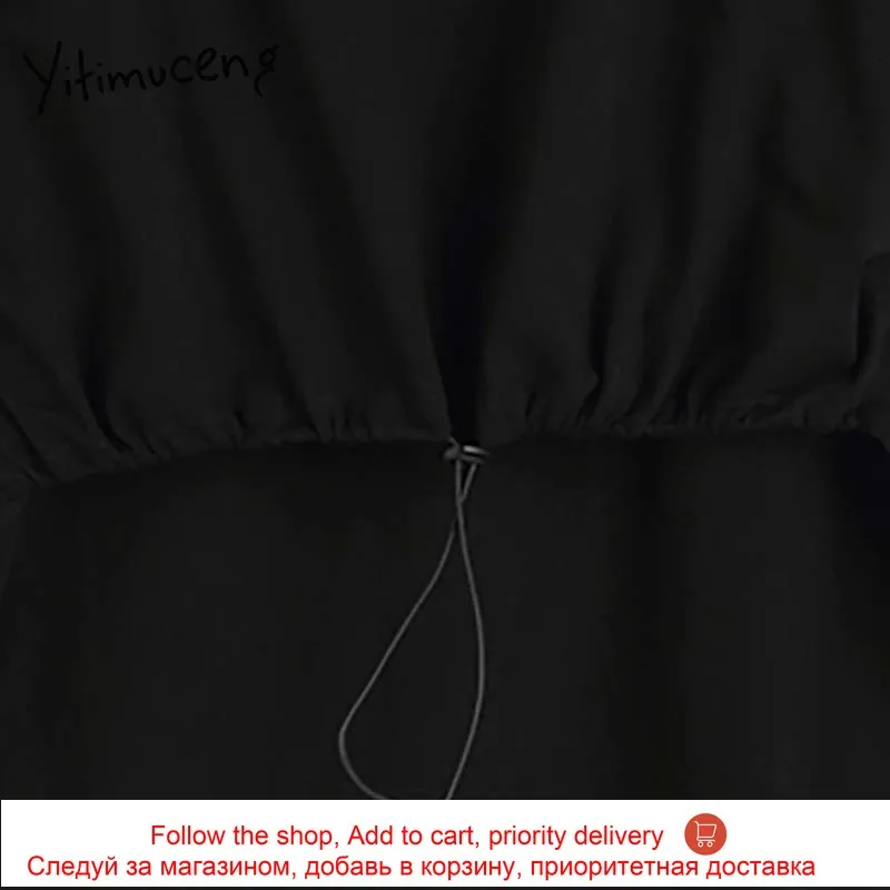 

Yitimuceng Crop Top T Shirts Woman Oversize Tees Unicolor Purple Gray Black O-Neck Tops 2021 Summer Korean Fashion New Tshirts