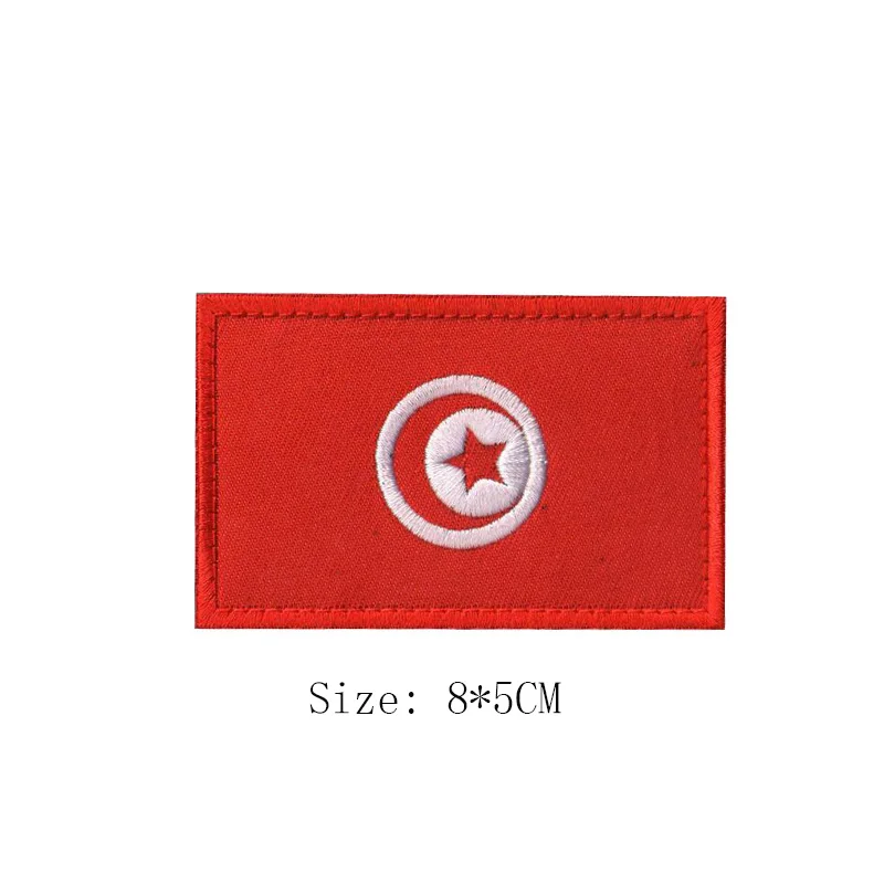 3D вышивка флаг Африки Марокко Южной Египта Кении Конго Нигерии Анголы нашивка