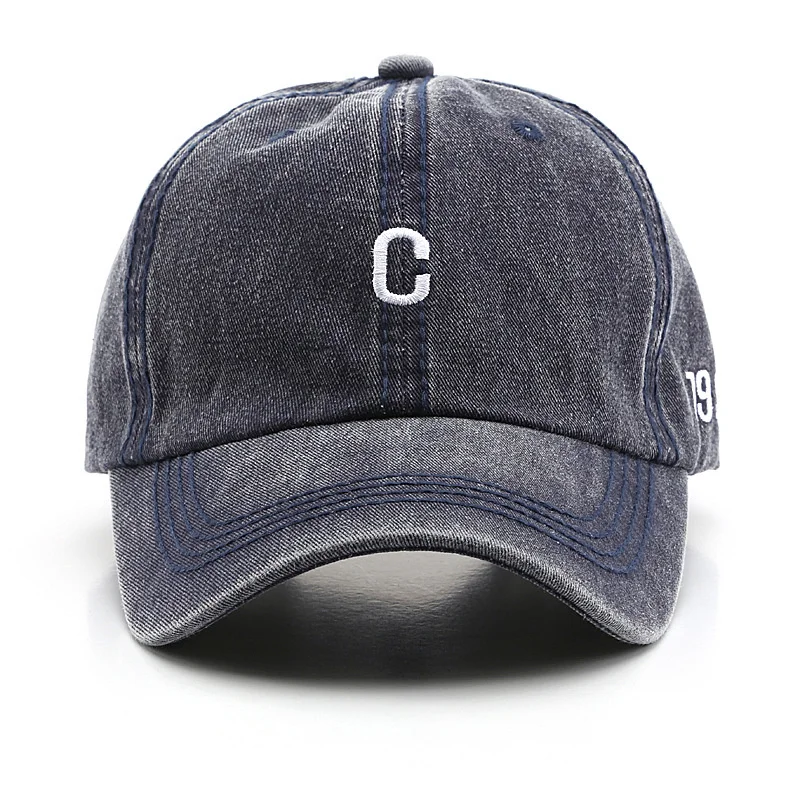 

Бейсболка унисекс, однотонная Черная кепка с буквенным принтом C, в стиле хип-хоп, уличная Кепка От Солнца, для зимы и осени