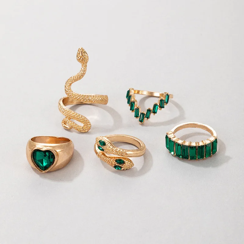 5 шт./комплект женские кольца в богемном стиле | Украшения и аксессуары