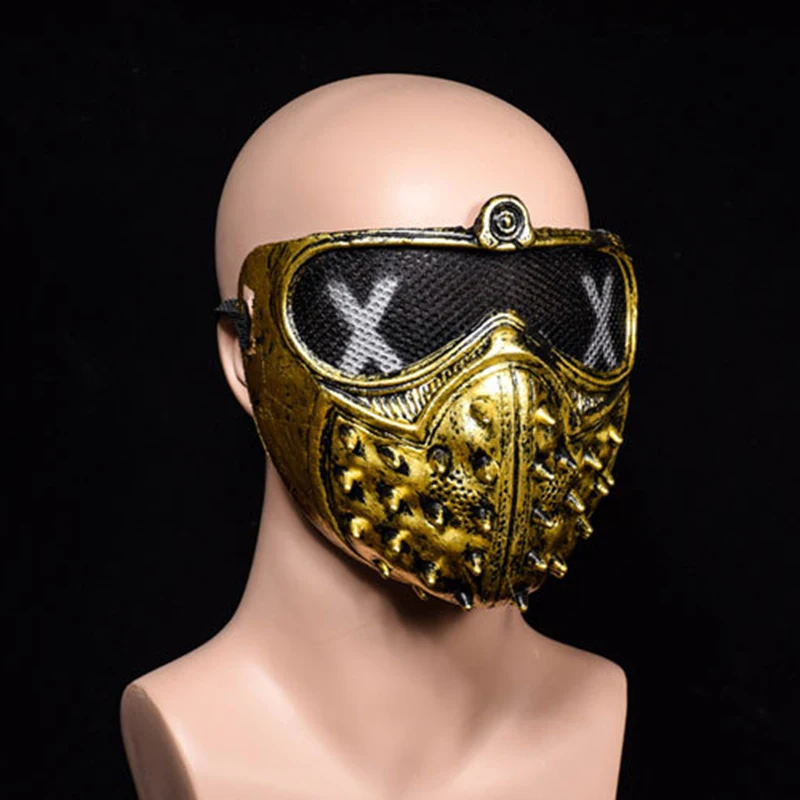 Хэллоуин дьявол Cos аниме сценическая маска призрак шаги Улица Заклепки Смерти