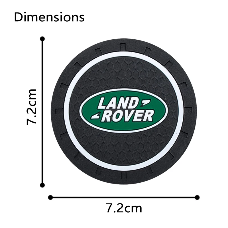 1 шт. нескользящий коврик для бутылки Land Rover Range Sport Evoque Discovery 3 4 | Автомобили и