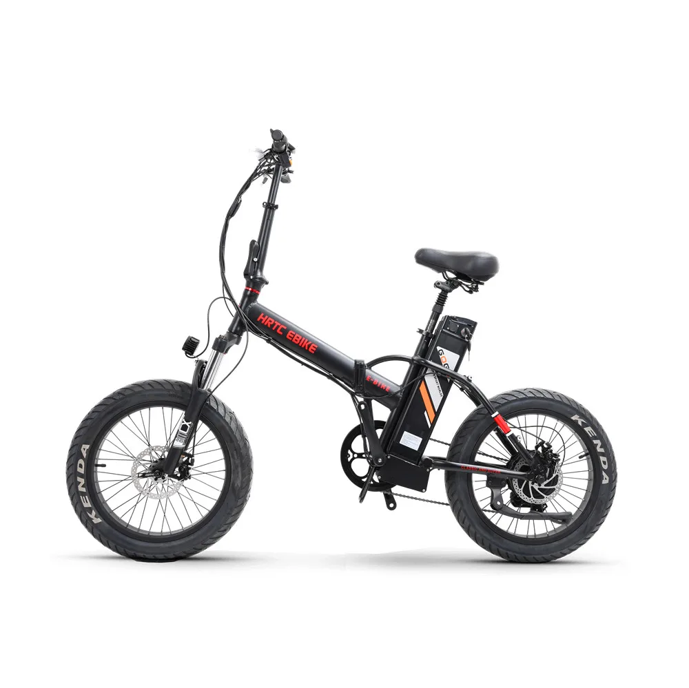 20 inch electric folding bicycle snow beach fat tire electric assist bicycle bafang48v500w motor snow tft Color screen fat ebike