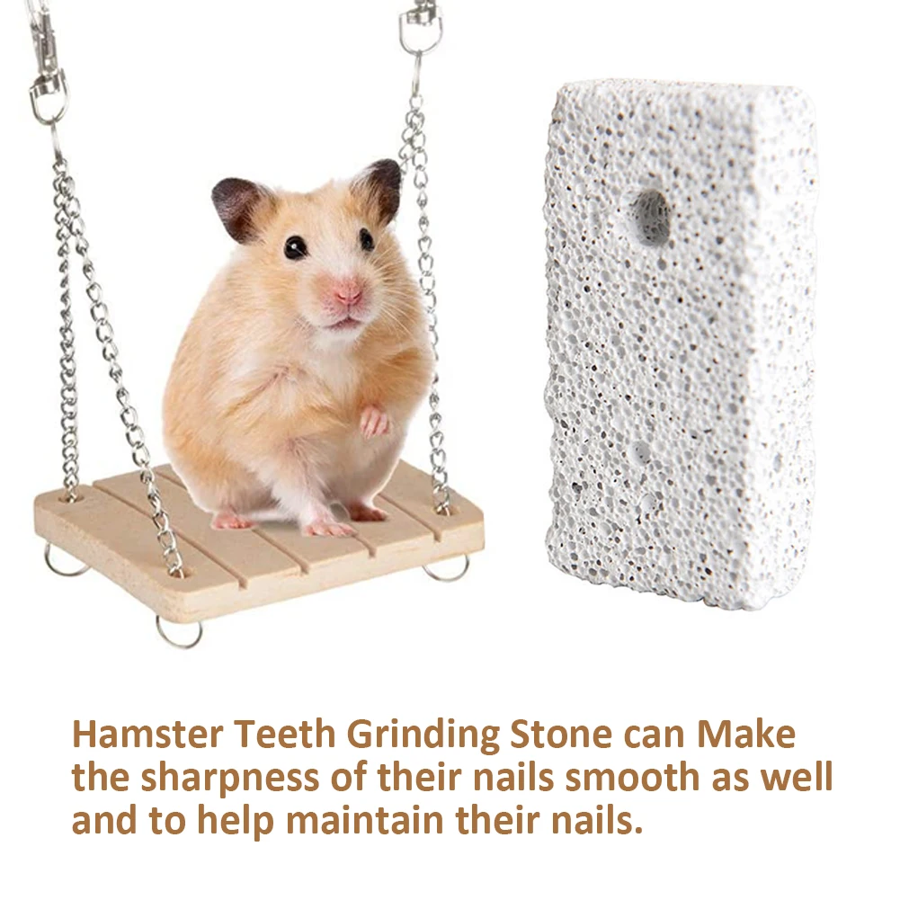 

Teeth Grinding Stone Guinea Pig Hamster Rabbit Small Pet Supplies Dental Care Chew Toys Minerals Molar Stone For Chinchilla Dog