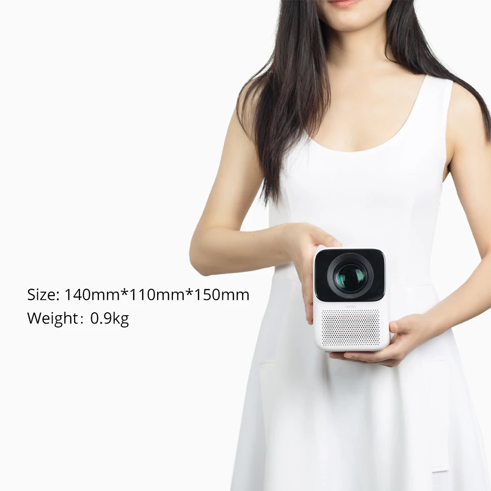 

Портативный мини-проектор Xiaomi youpin Wanbo T2, поддержка 1080P, светодиодный проектор для домашнего кинотеатра