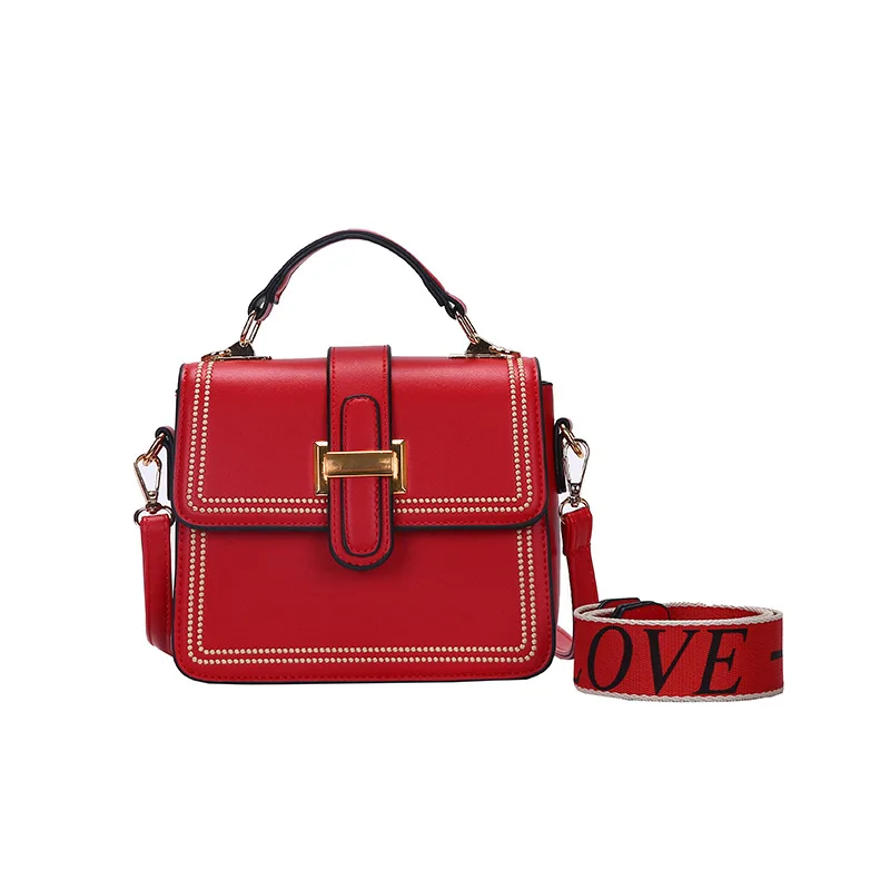 

Single shoulder diagonal bag women 2020 summer new trendy fashion all-match ins ladies simple broadband bag