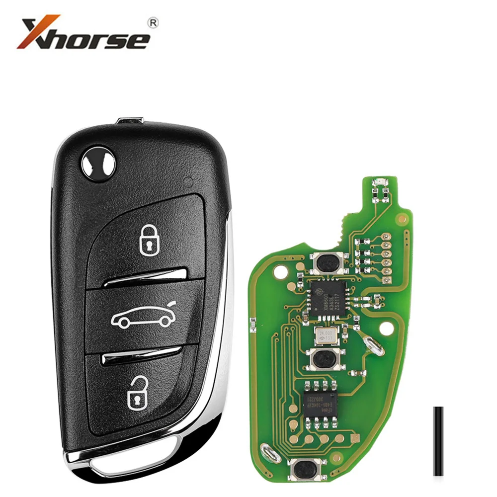 

Пульт дистанционного управления Xhorse VVDI2 XKDS00EN для проводного ключа VW DS-типа с 3-кнопочным транспондером, 5 шт./лот