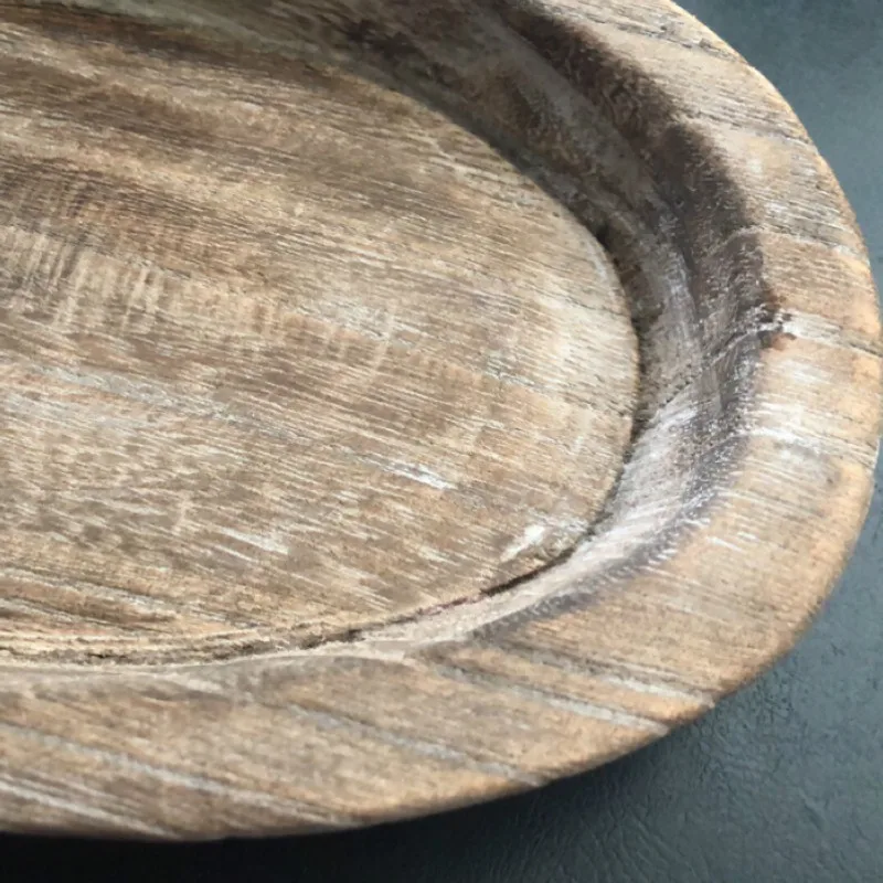 

Home Office Storage Wooden Tray Fruit Bread Key Accessories Holder Vintage Container Table Decoration Photoing Ground