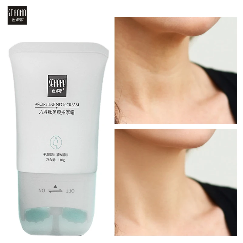 SENANA шесть пептидов против морщин крем для шеи лифтинг укрепляющий рулон колеса
