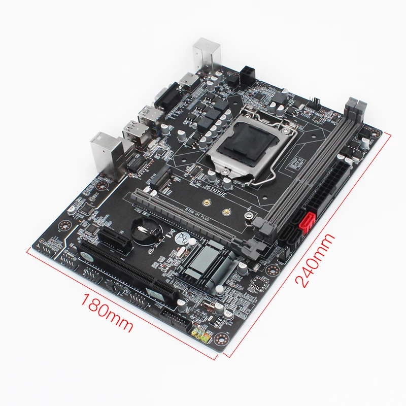 Bestellen B75 Desktop Motherboard Set Kit LGA 1155 Mit Intel I7 3770 Prozessor 8G(2*4G) DDR3 RAM Speicher Mico-ATX Pci-e 2,0 M.2 NVME