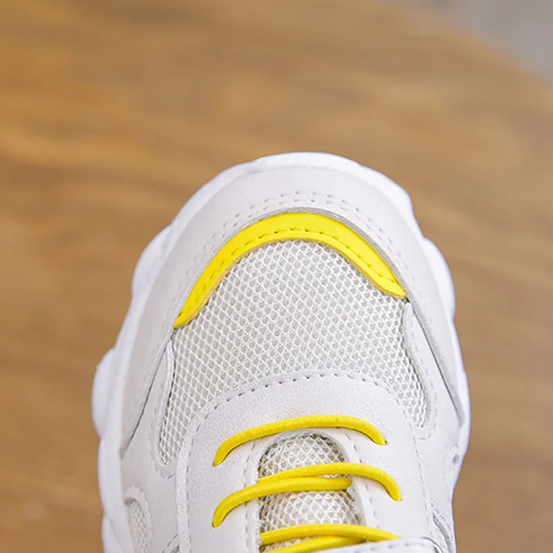 Детские кроссовки на липучке CUZULLAA модная повседневная обувь резиновой подошве