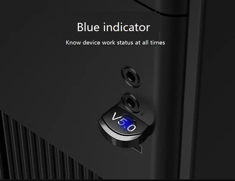 

USB Wireless Bluetooth 5.0 Receiver Adapter Dongle Music Speakers Music AUX Receiver Car Stereo Audio Adapter For TV Headphone