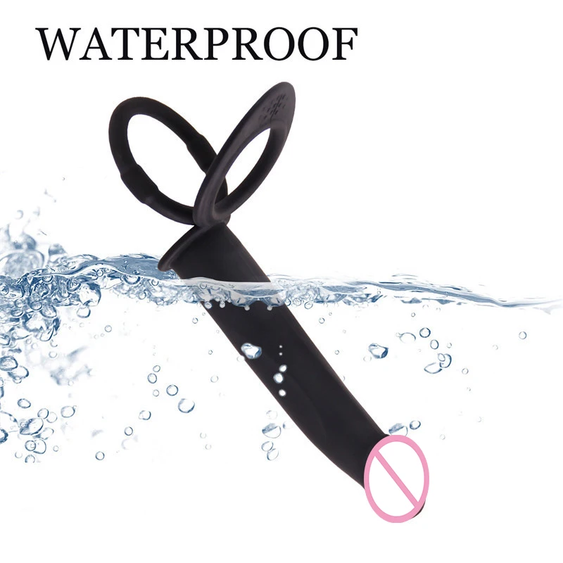 Женский фаллоимитатор вибраторы анальная пробка массажная силиконовая