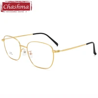 large circle prescription glasses frame men simple design optical eyewear light weight stylish trend semi rimmed glass