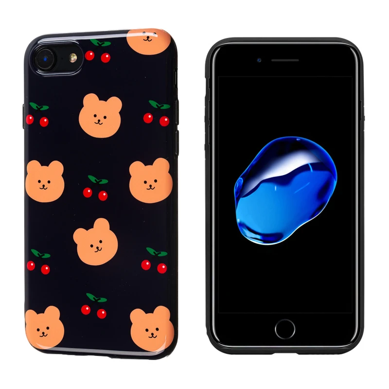 Роскошный Блестящий Мягкий силиконовый чехол для iPhone 11 Pro 7 8 Plus X XS Max XR 6 S милый
